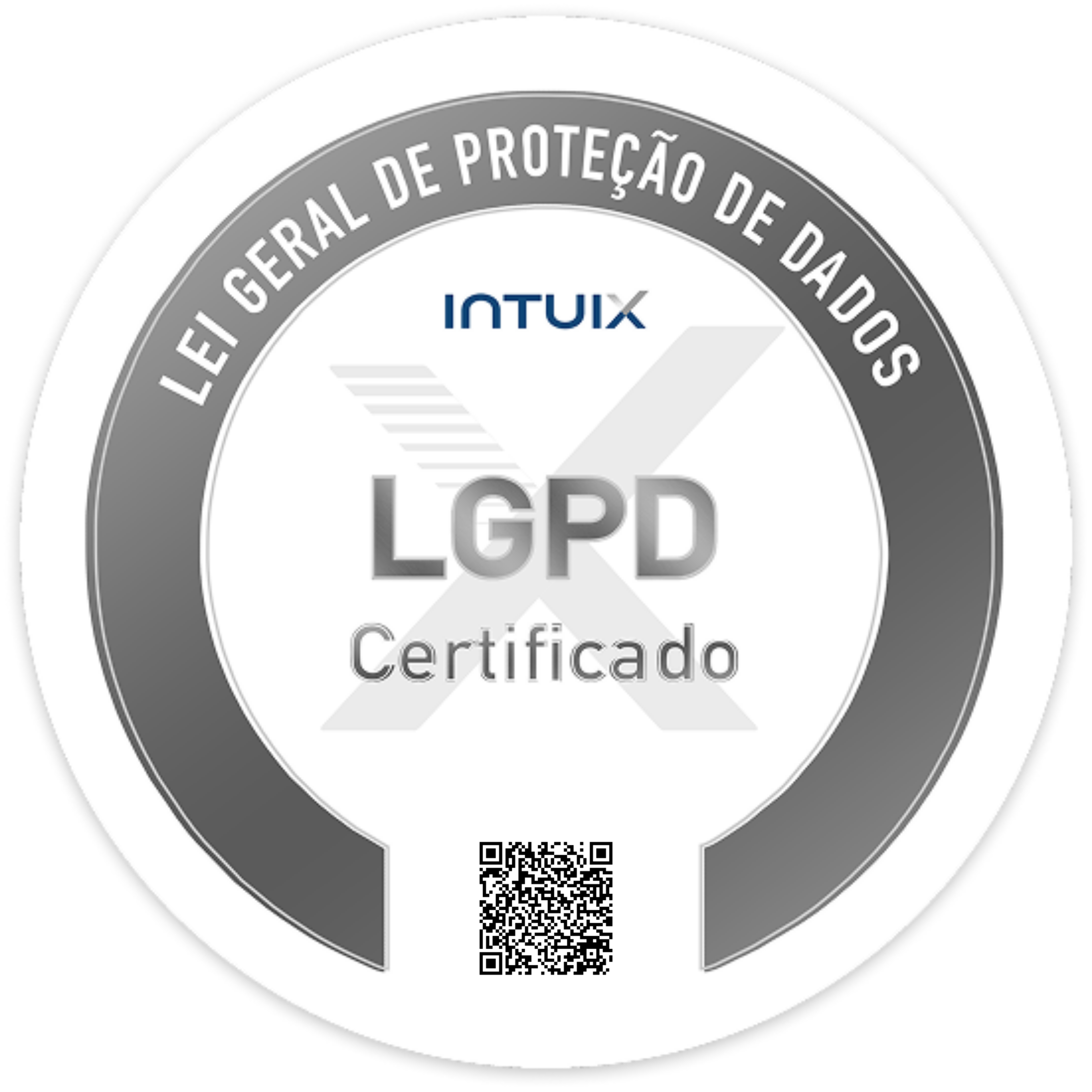 Selo LGPD Certificado - Intuix